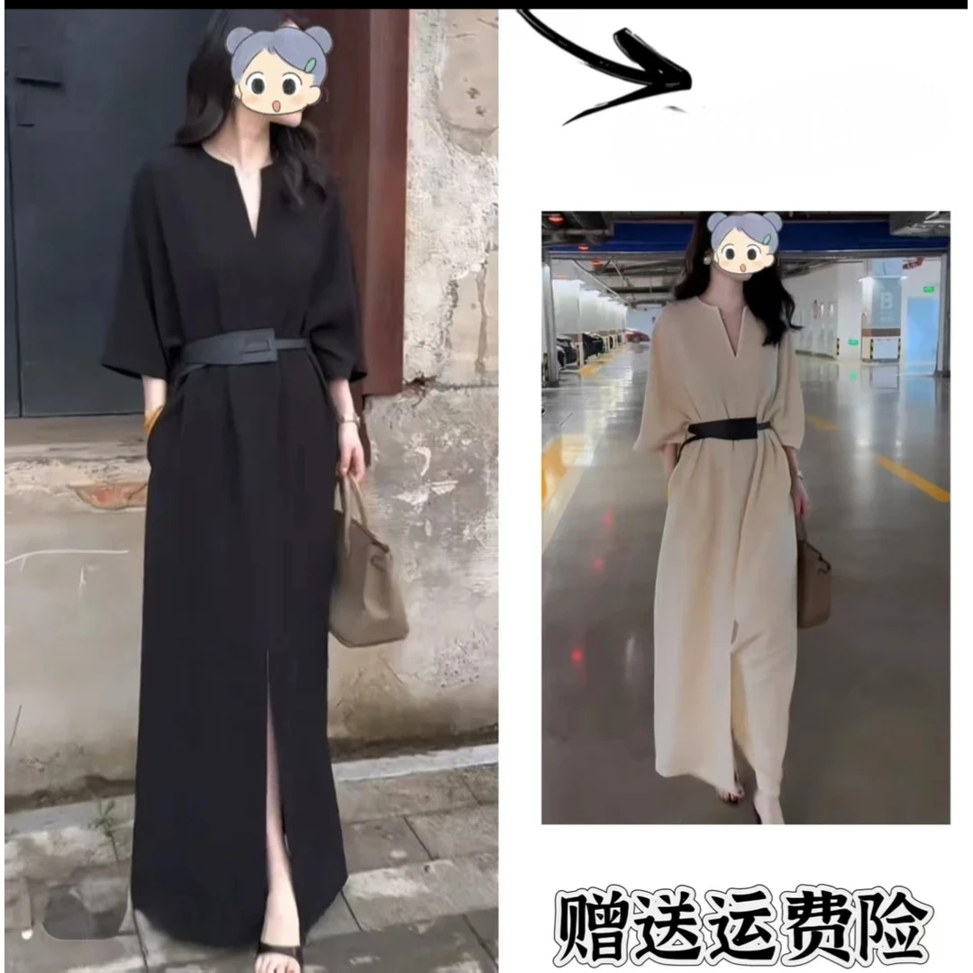 （在仓发货+运费险）新秋季时尚显瘦气质女士网红洋气连衣裙百轻奢