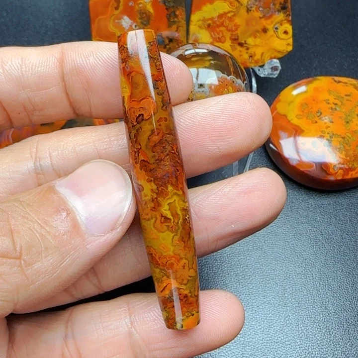 玛瑙/玉髓热门红未镶嵌花**景