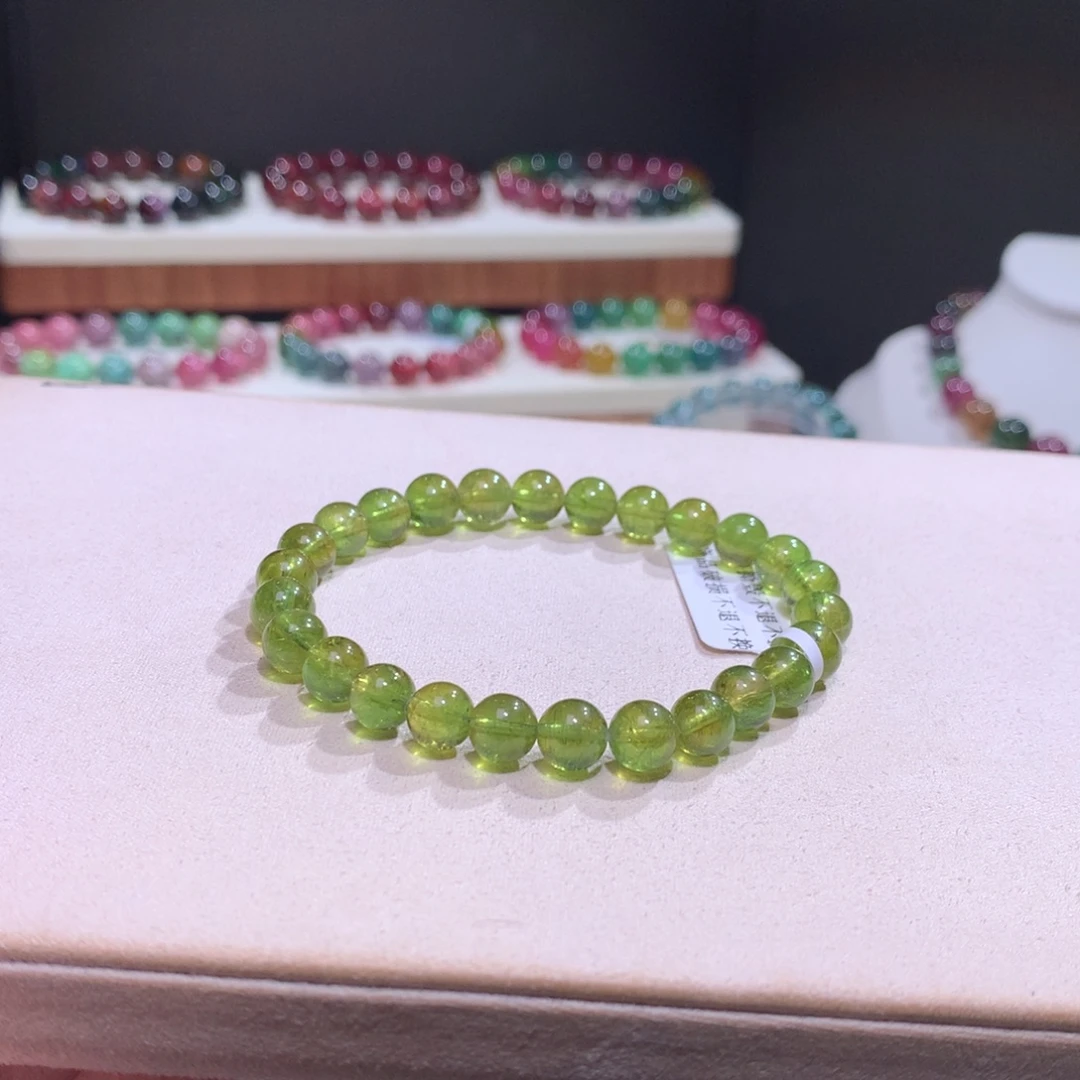 未镶嵌手链碧玺碧玺