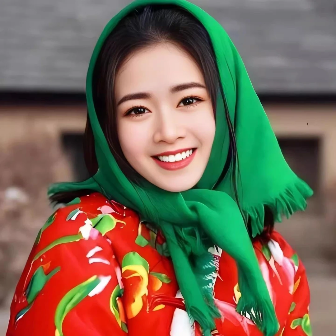 老人头巾女中老年妇女包头干活老式方巾东北表演农村奶奶四方围巾