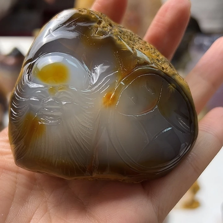 未镶嵌颈饰玛瑙/玉髓
