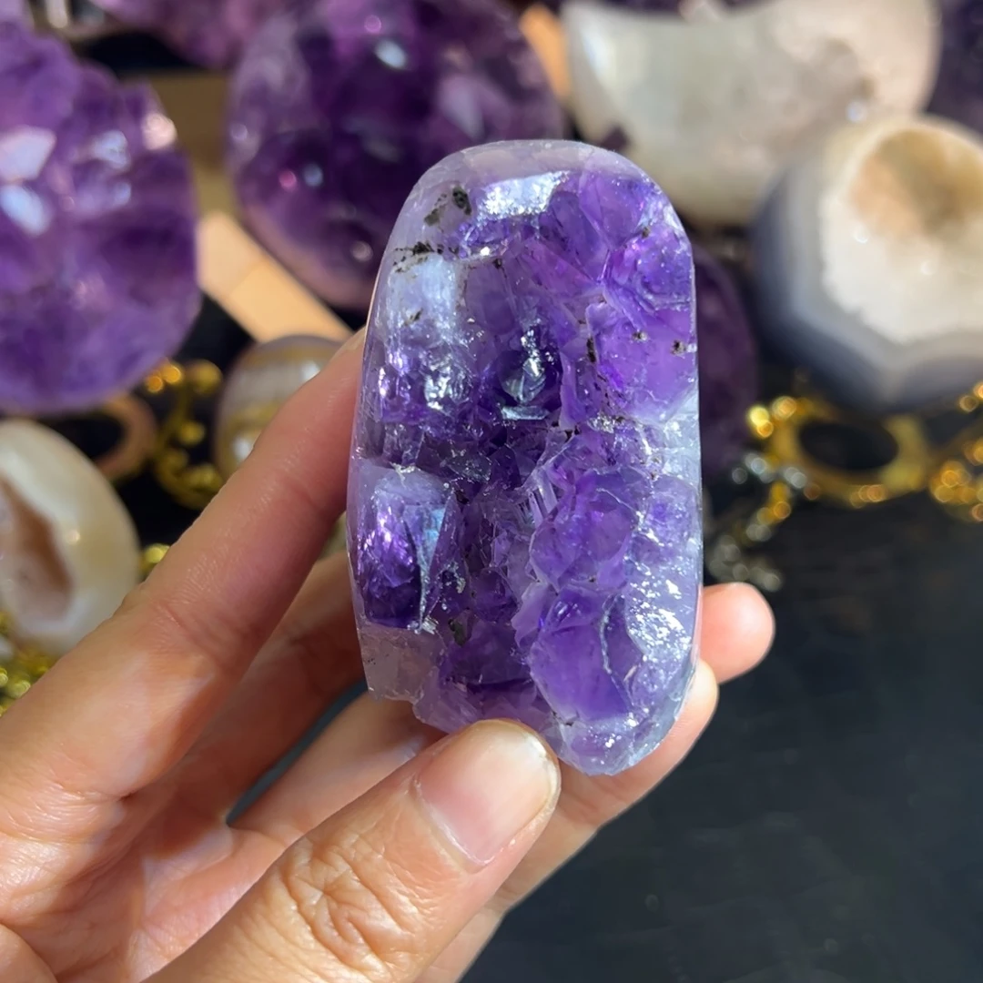 紫晶未镶嵌珠宝半成品42