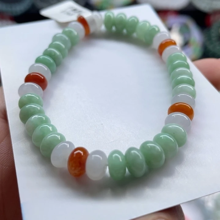 未镶嵌手链翡翠卡6.9