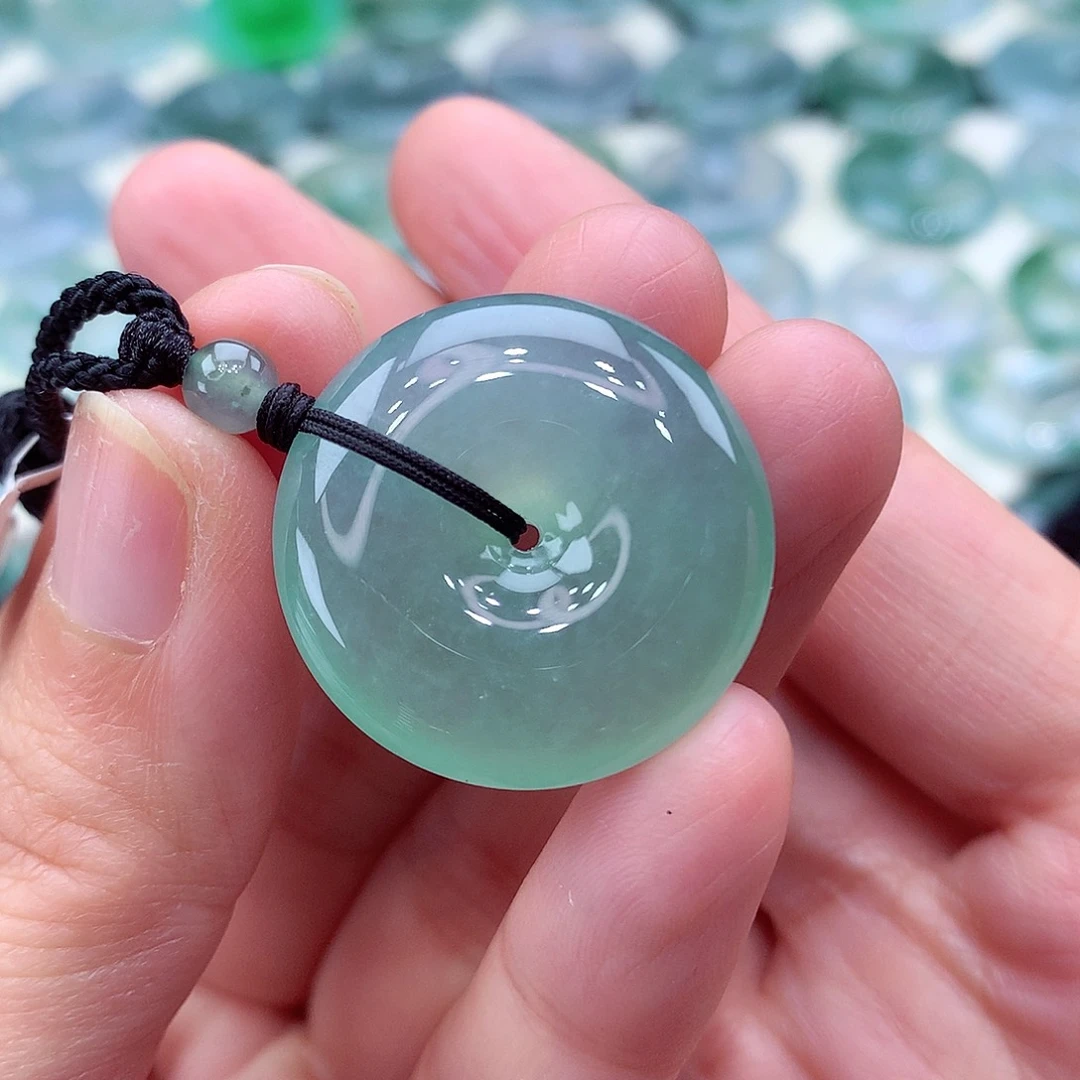 颈饰未镶嵌翡翠编号17-尺寸25/6.6