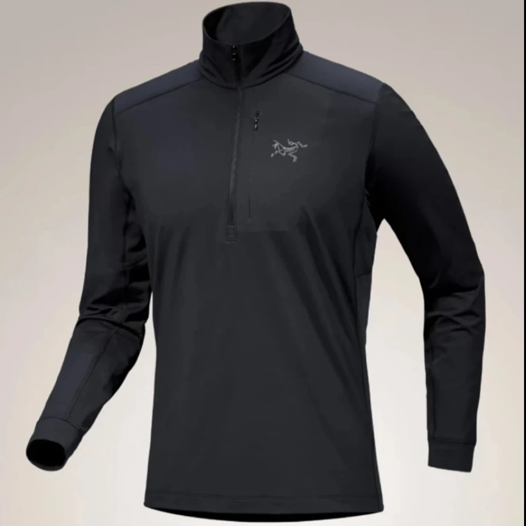 Arcteryx/始祖鸟 Rho LT Zip 抓绒半拉链内搭打底长袖T恤