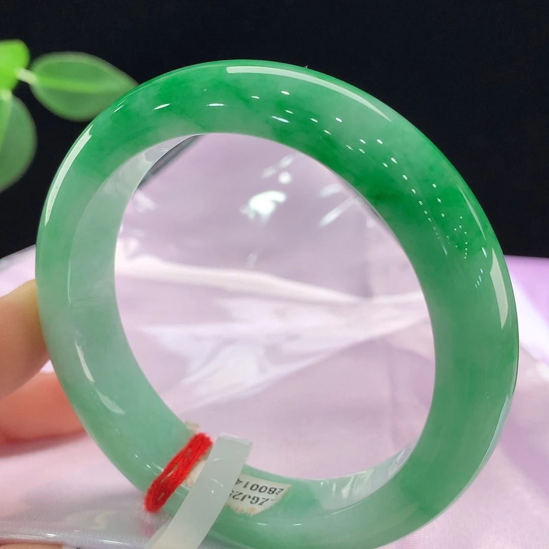 翡翠未镶嵌手镯0145
