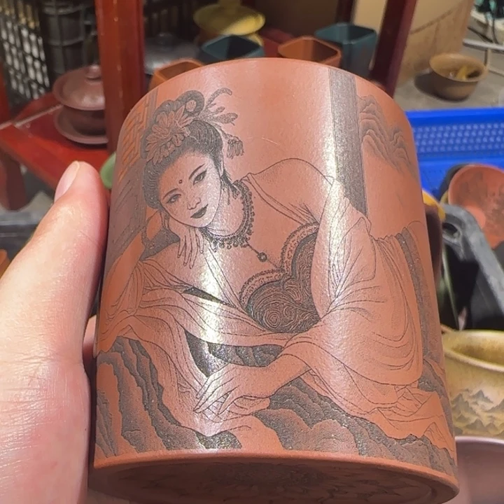茶杯紫砂全手工紫砂