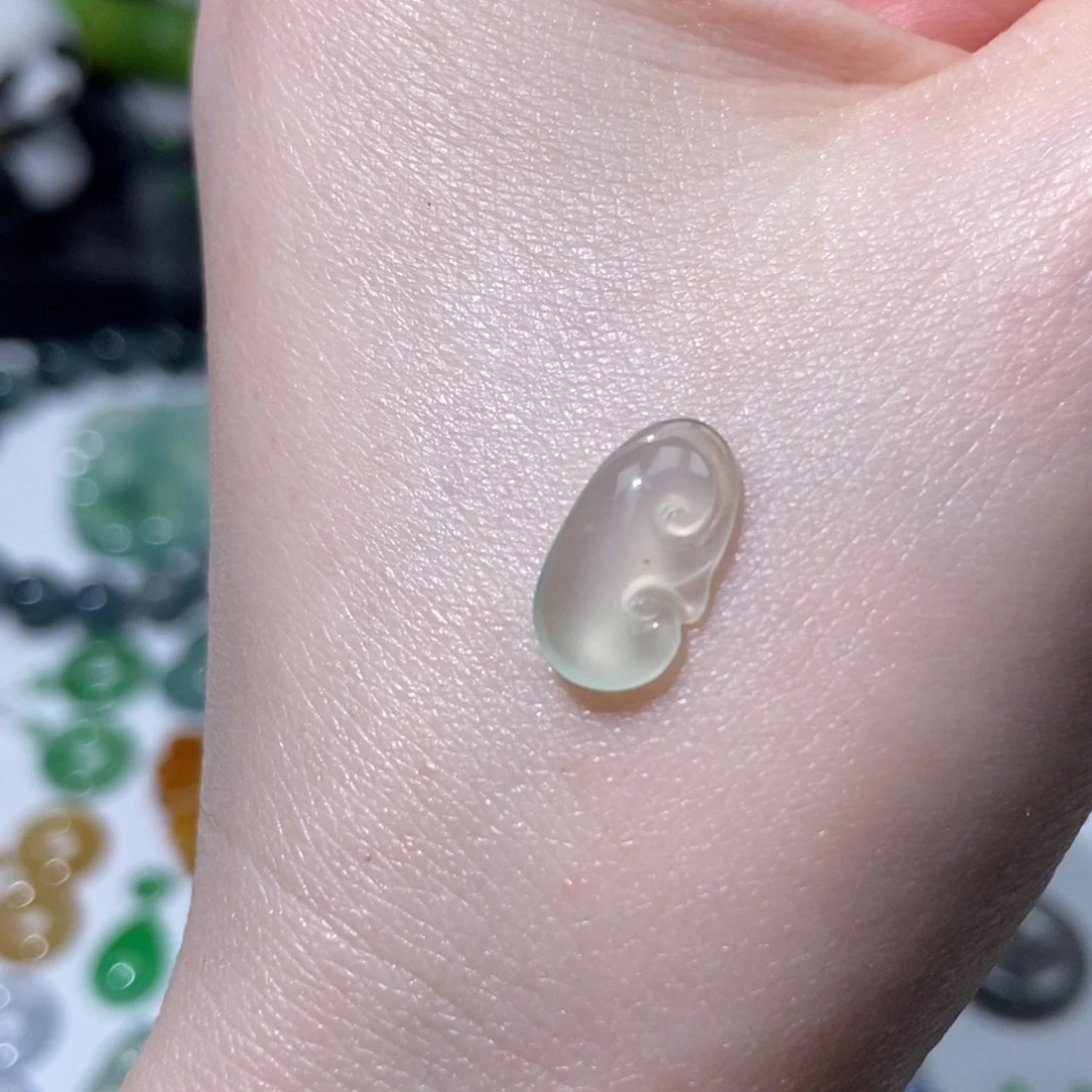 定制翡翠未镶嵌翡翠13/7.4/3.1