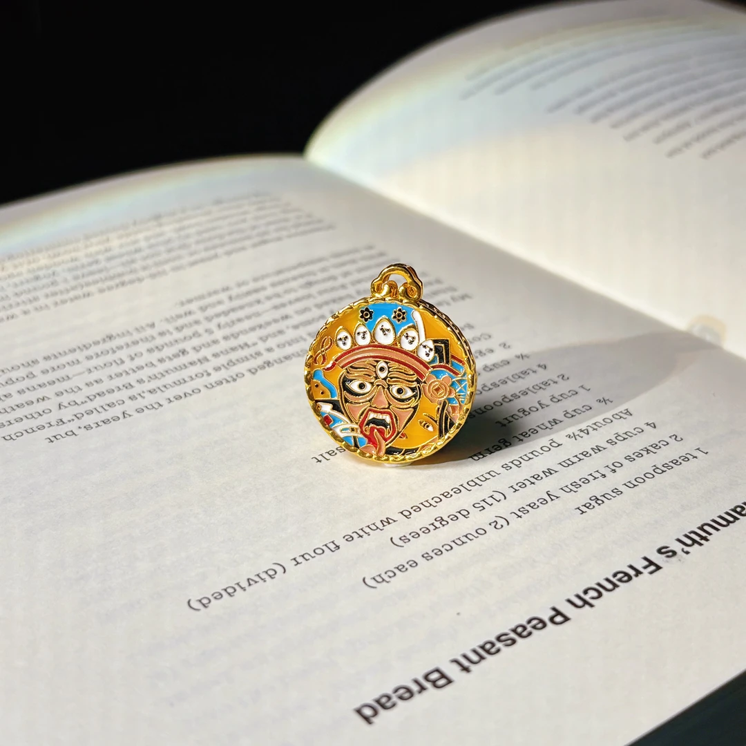 黑玛瑙 扎基拉姆吊坠  18k金  4309 多样性发一件