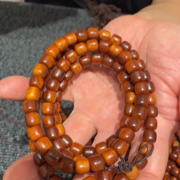 柏木（崖柏）0.8老型黑油手链