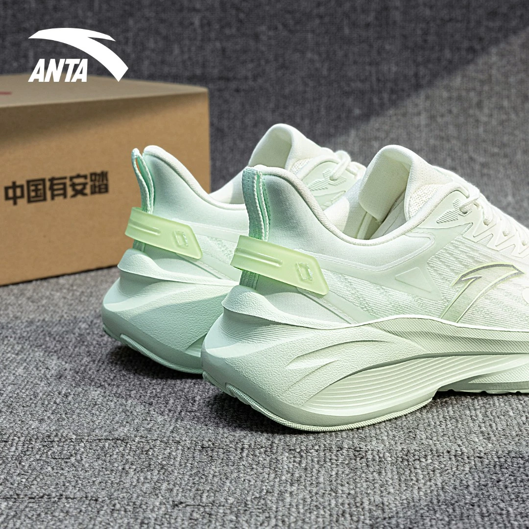 安踏毒刺5专业跑步鞋女鞋流光风秋季新款6网面初高中学生运动鞋女