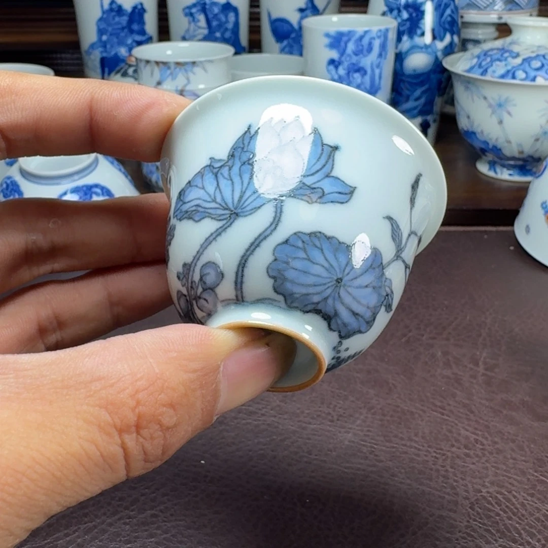 瓷片山*:当代景德镇陶瓷手绘茶具