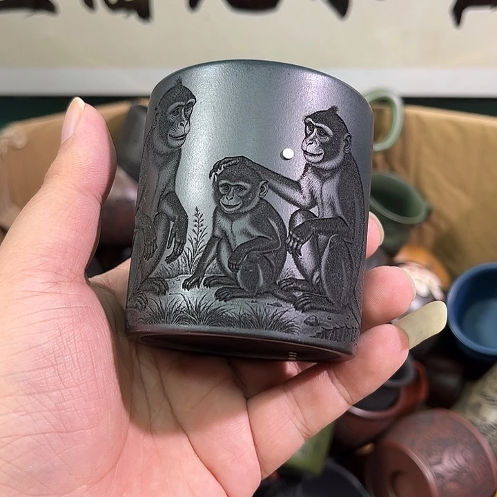 茶杯紫砂全手工紫砂主人杯
