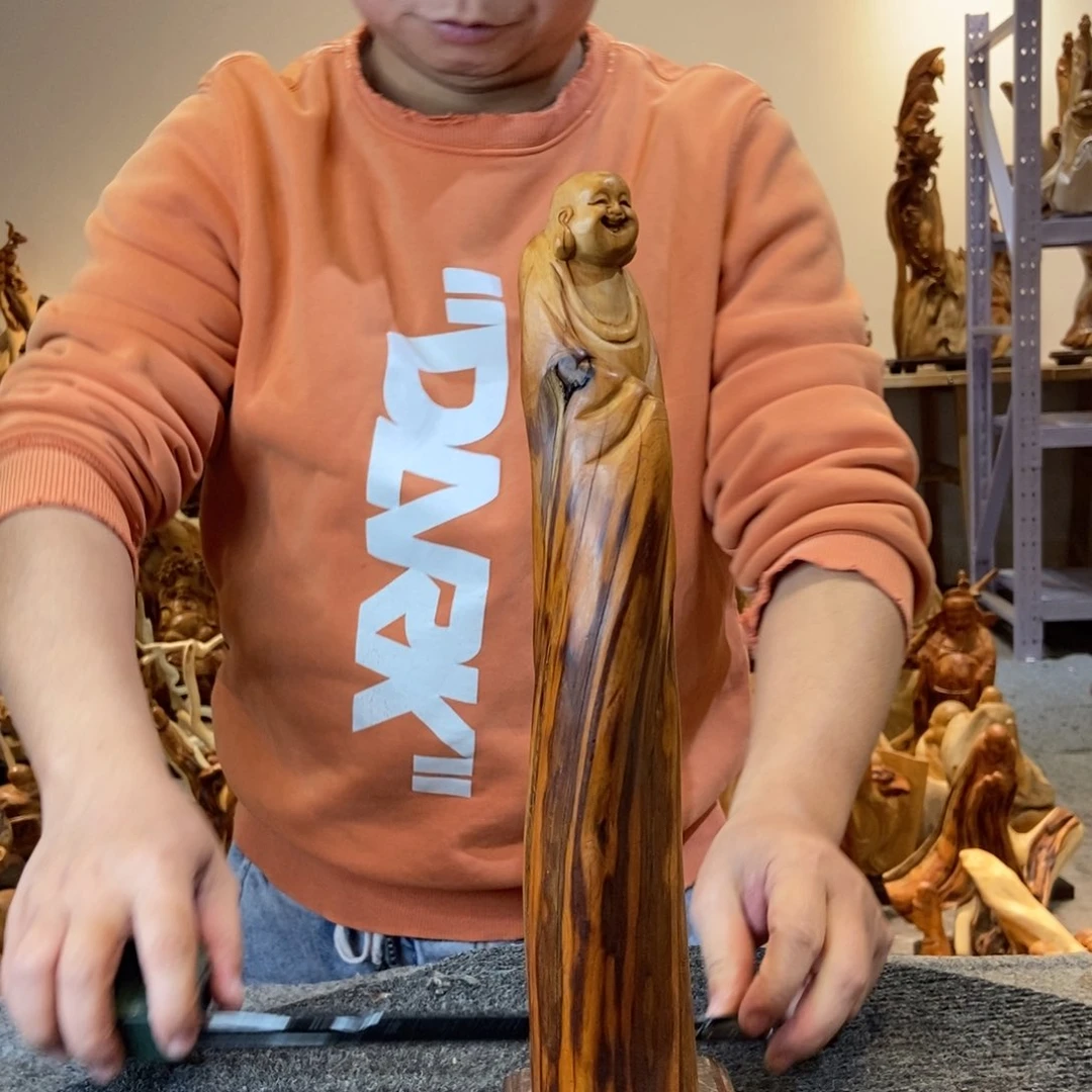 柏木（崖柏）太行崖柏根雕摆件