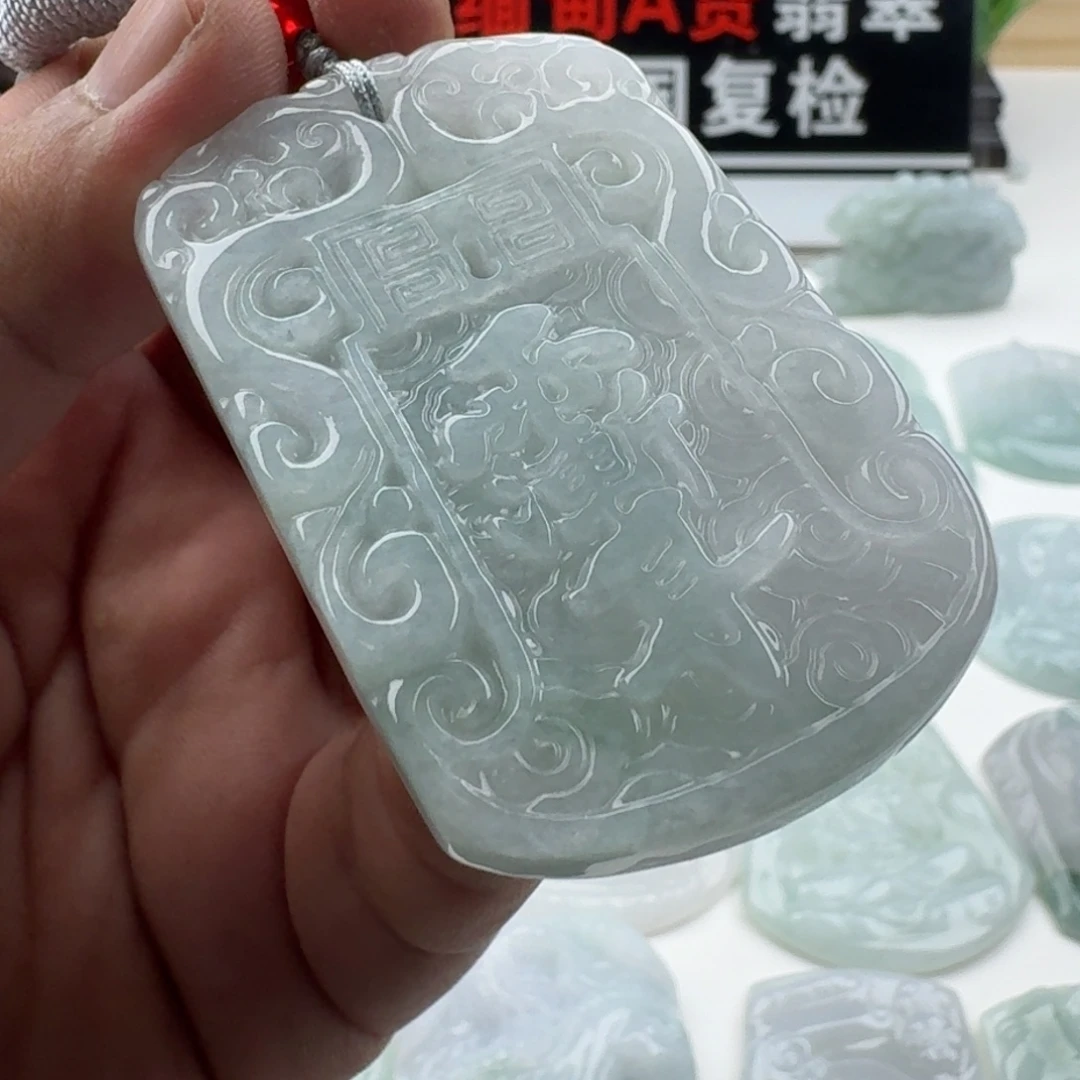 颈饰未镶嵌翡翠天然缅甸A货翡翠