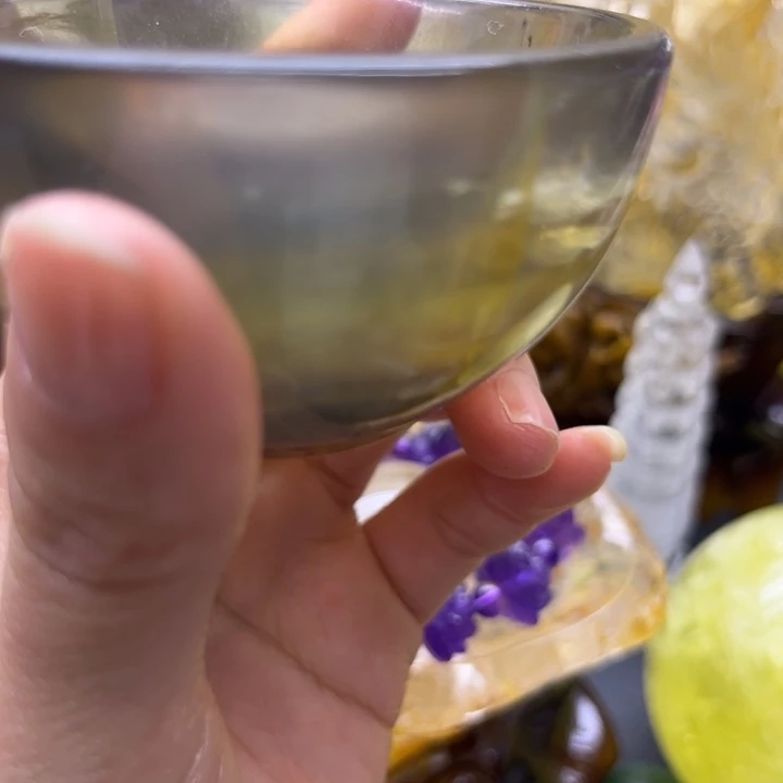 珠宝半成品水晶未镶嵌摆件