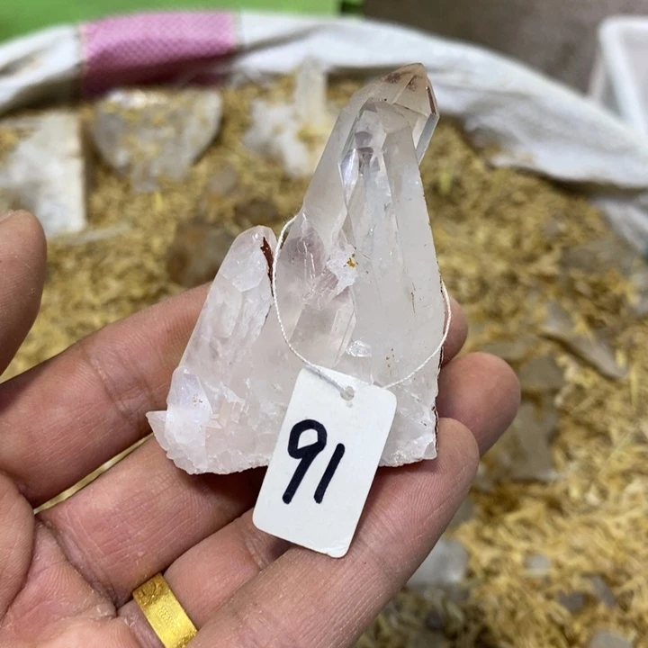 水晶水晶原石摆件未镶嵌