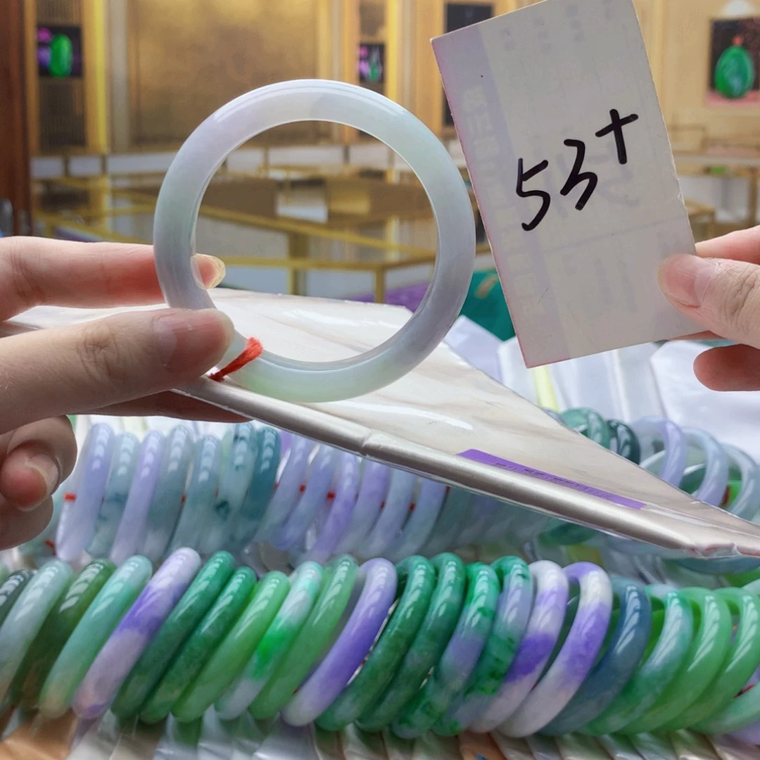 翡翠未镶嵌手镯nn