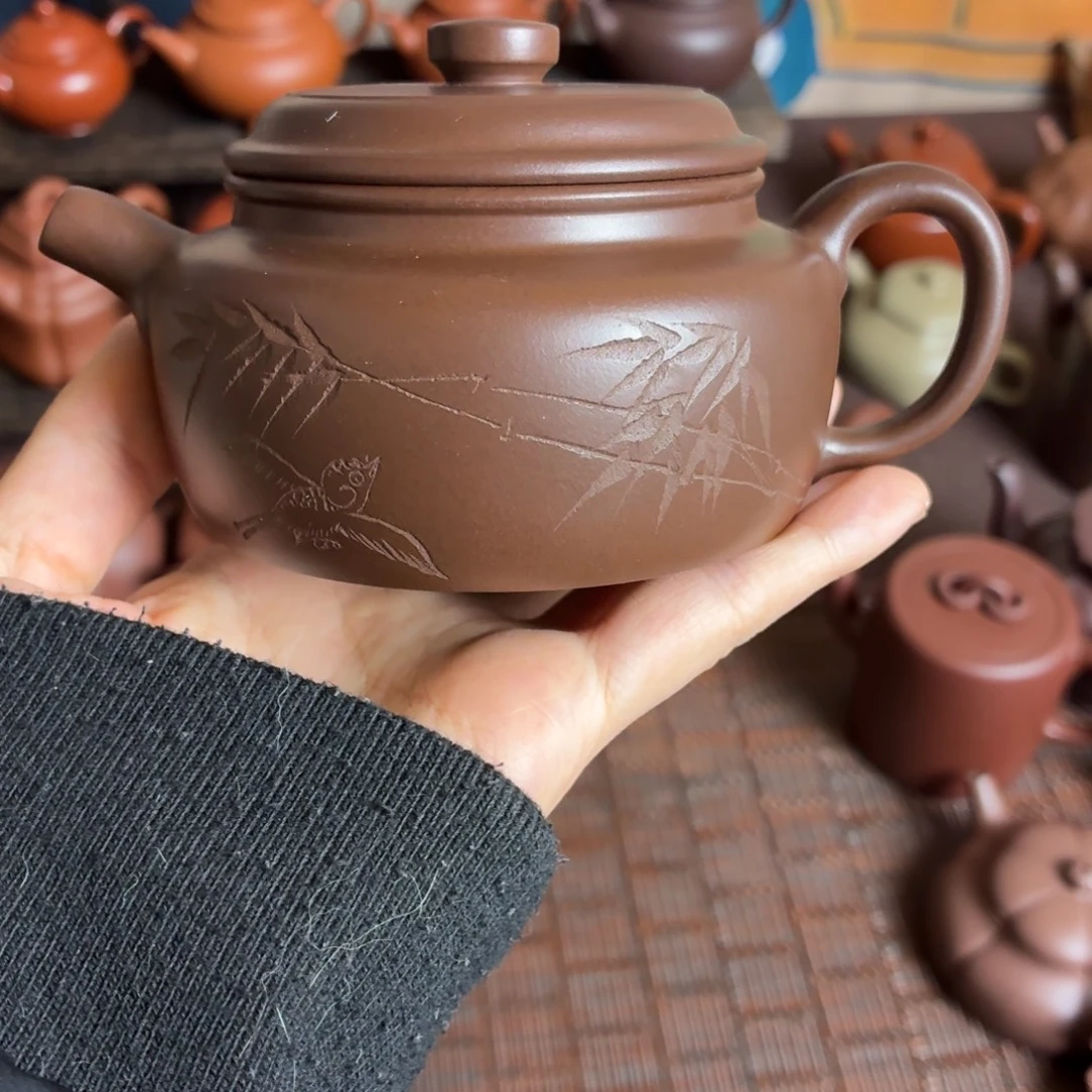 茶壶紫砂紫砂壶。 清仓