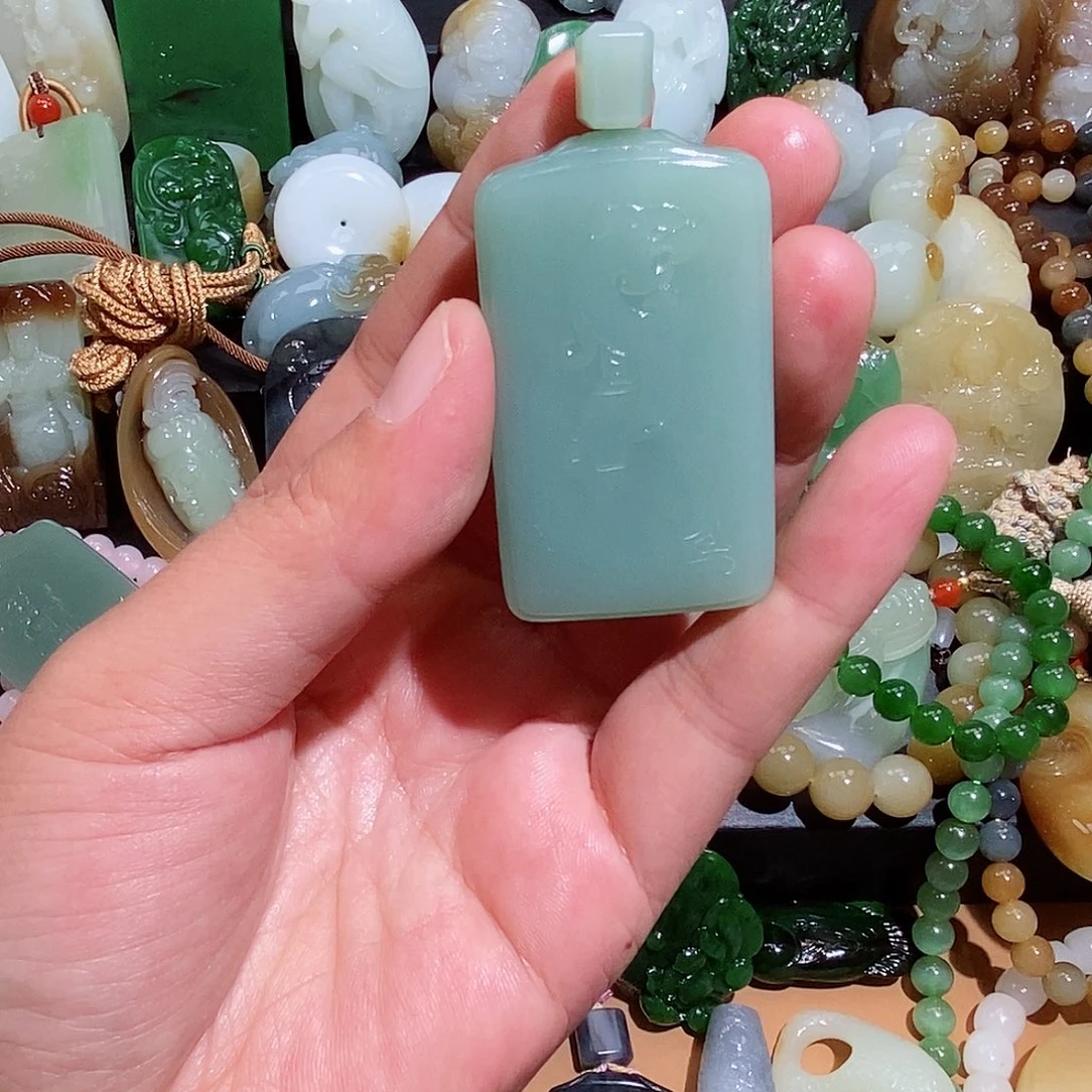 和田玉挂件未镶嵌小****2