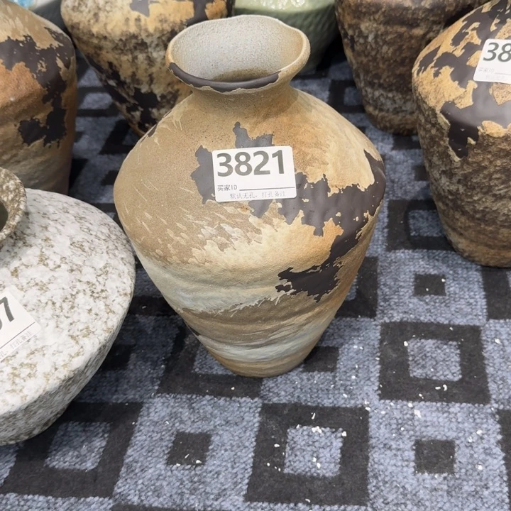 萱***霄瓷片景德镇高温花器编码定制