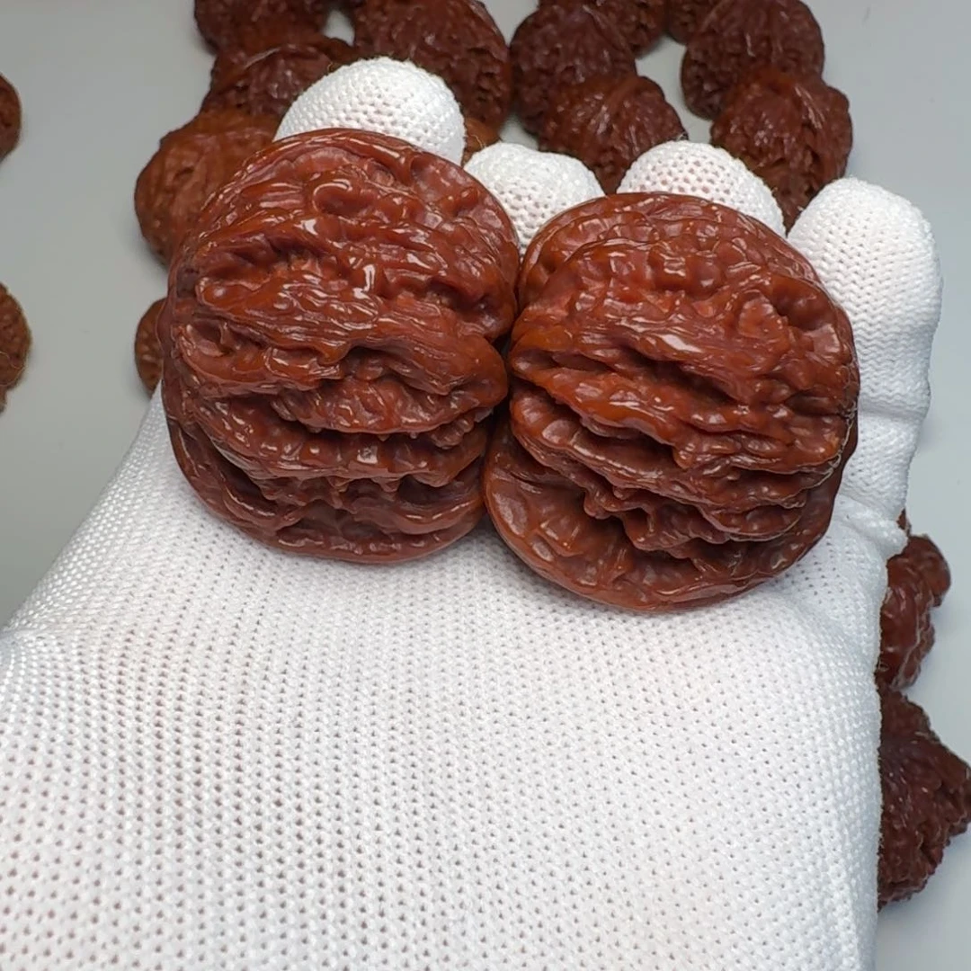 文玩核桃把件虎头