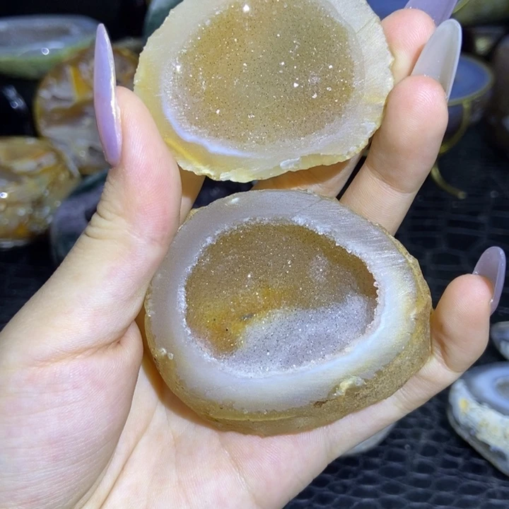 未镶嵌珠宝半成品水晶聚宝盆