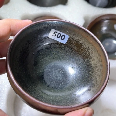 茶盏原矿原釉柴烧建盏
