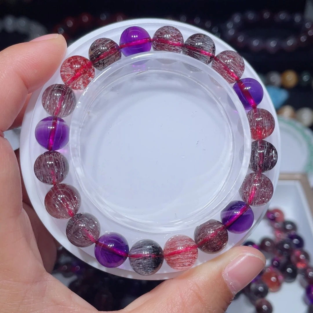 水晶手链未镶嵌超七手链