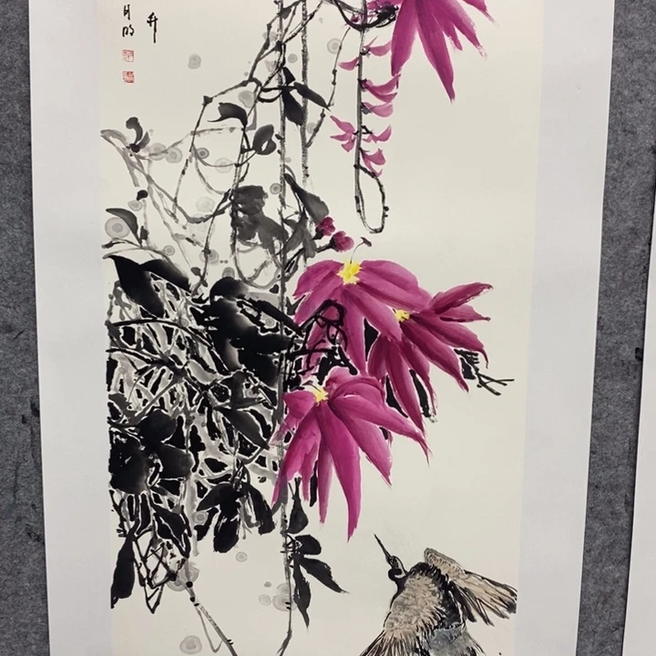 国画亲笔手绘原创