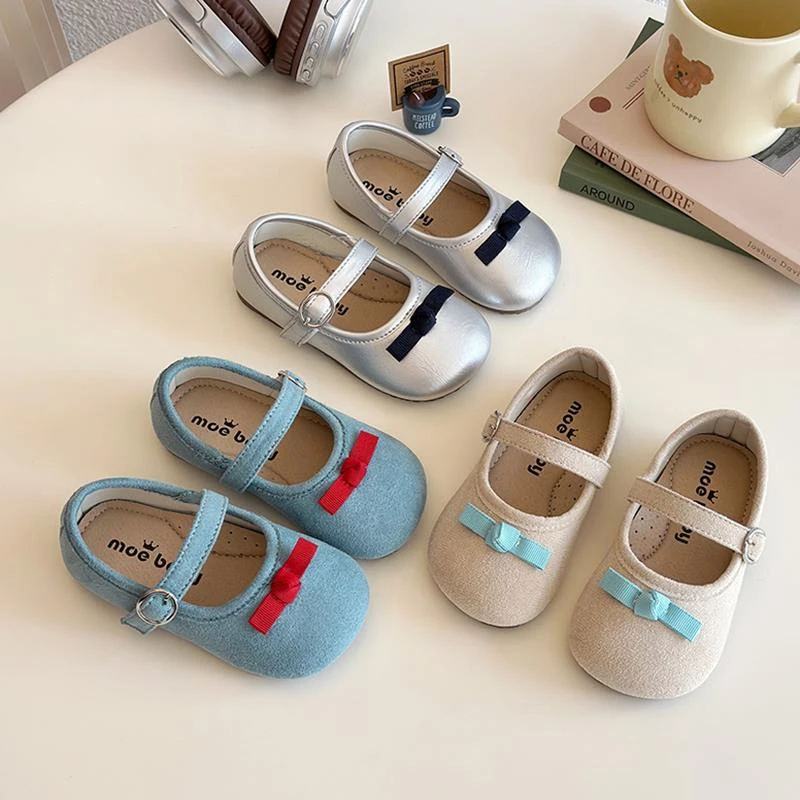 女童皮鞋2025夏季新款儿童公主鞋宝宝软底防滑舞蹈学生单鞋春秋款