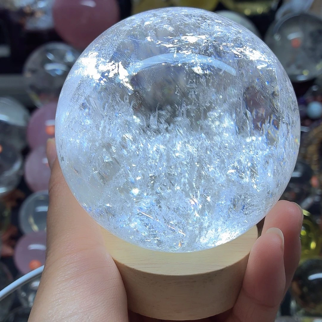 珠宝半成品未镶嵌水晶白水晶83