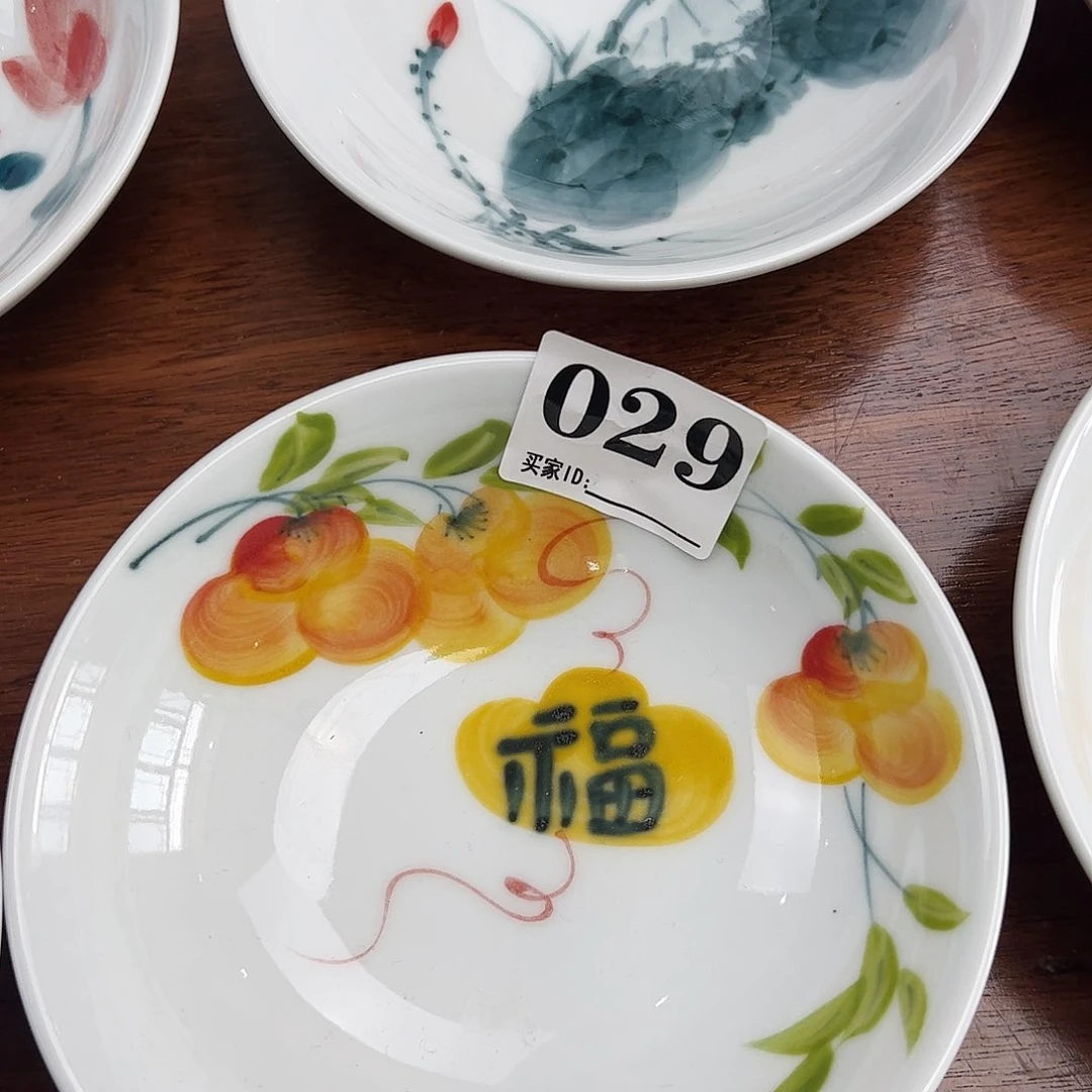 瓷片景德镇陶瓷手工手绘制作