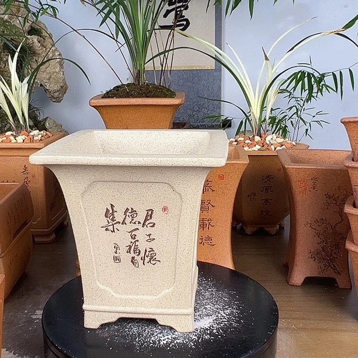 紫砂花盆紫砂花盆14.5-16.5