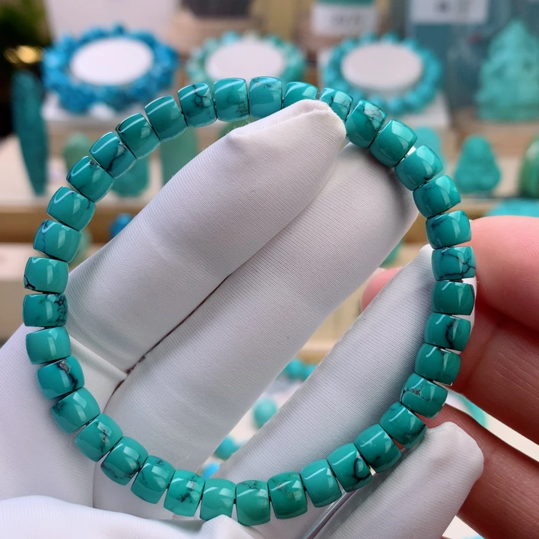 绿松石未镶嵌挂件