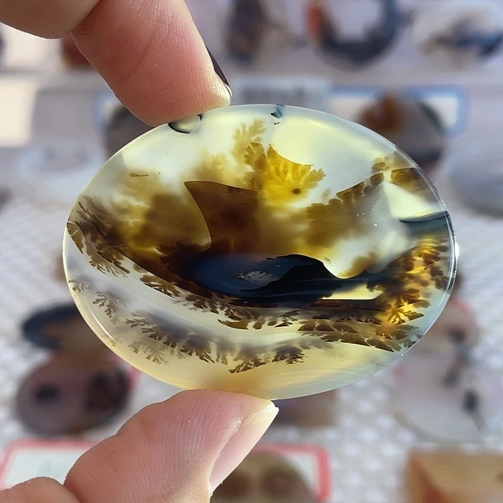 玛瑙/玉髓合金颈饰