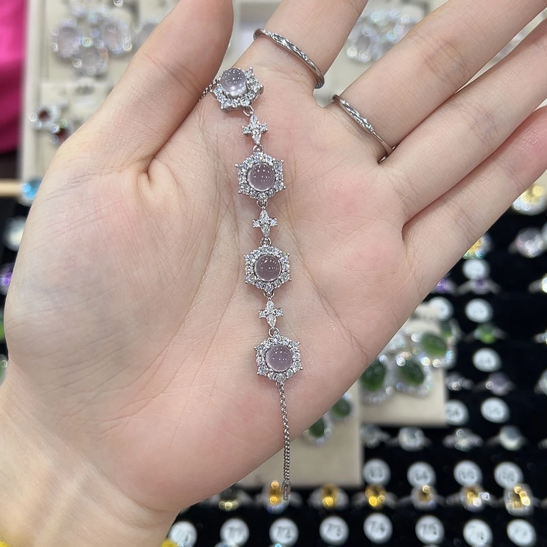 D***.萤石戒指银S925镶嵌