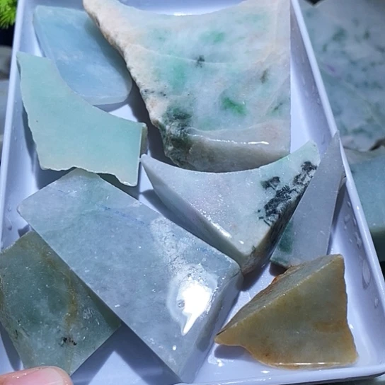 翡翠散珠边角料101