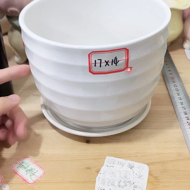 陶瓷花盆全场12包邮