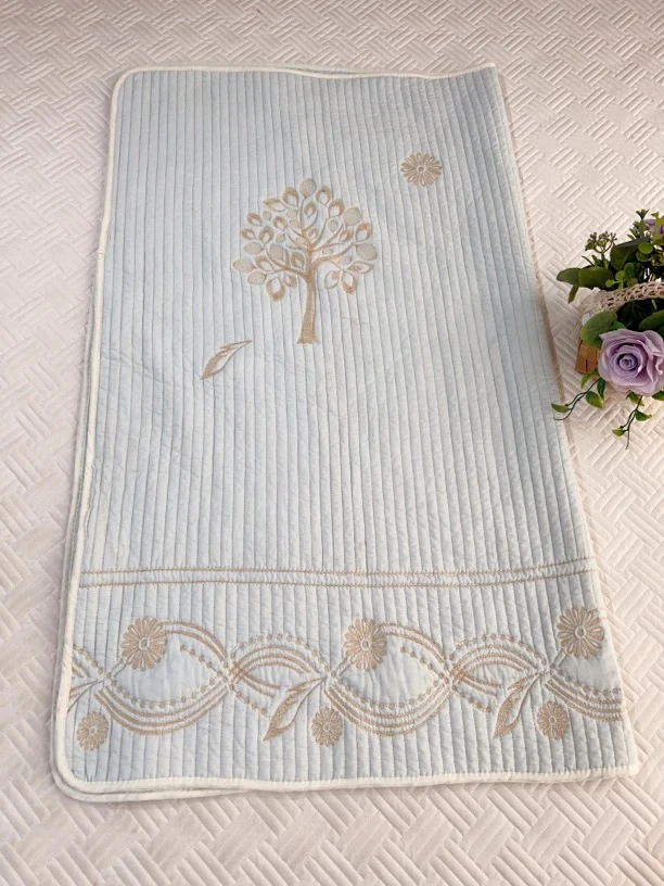水洗棉刺绣沙发垫70*210微瑕～H973