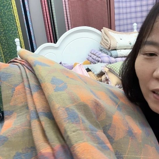 棉棉银杏叶四件套净