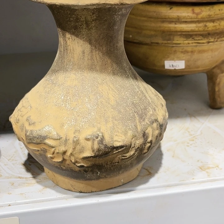 瓦当摆件摆件茶桌茶台鲁*华