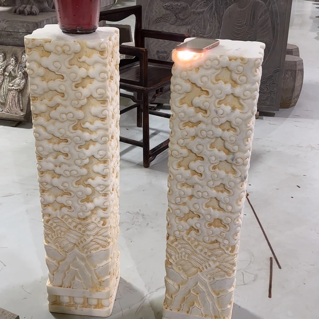 石材摆件2对包邮，不包卸