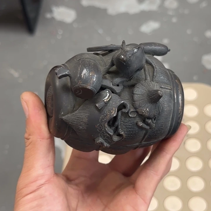 瓷片茶道具工艺品