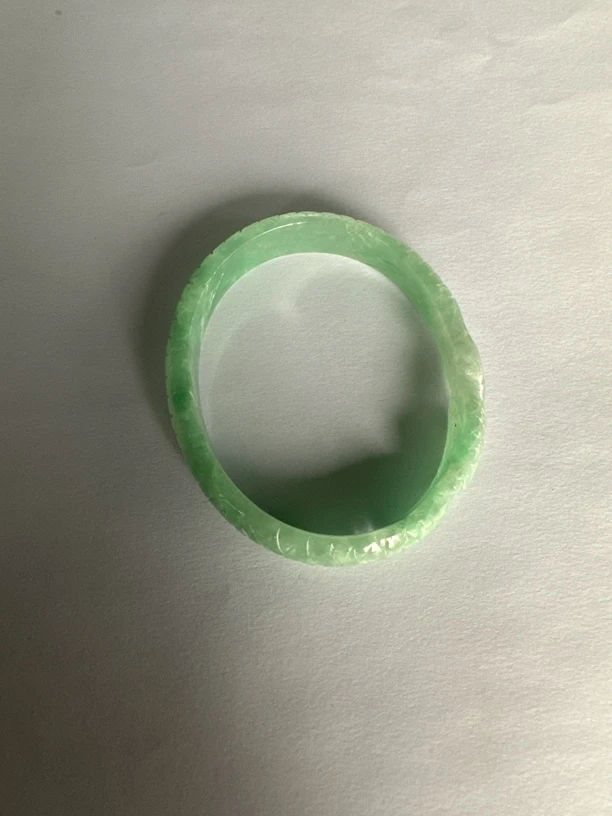 H238-五七➕缅甸翡翠手镯时尚冰