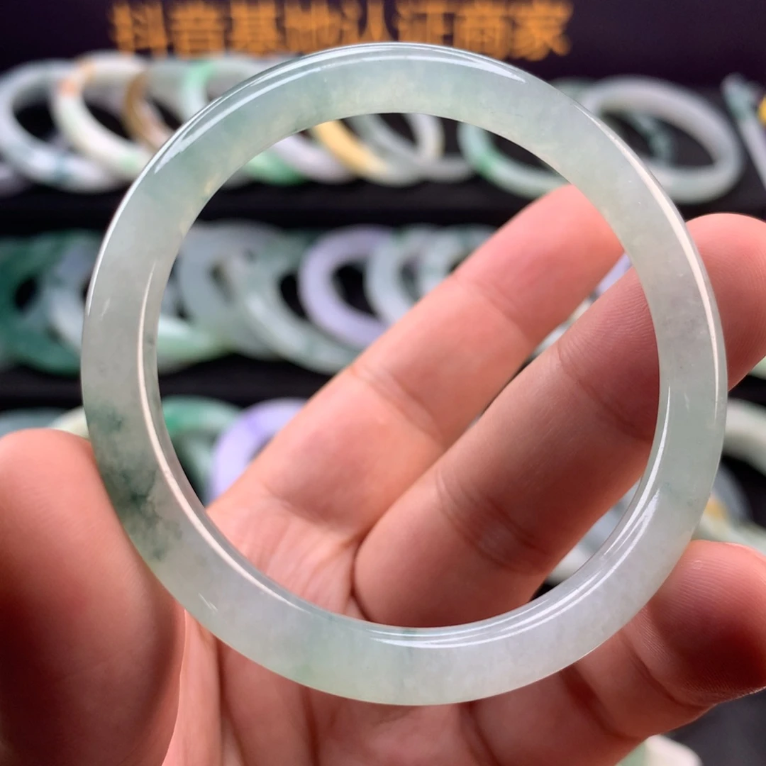 【闪购商品】定制翡翠未镶嵌51、52圆