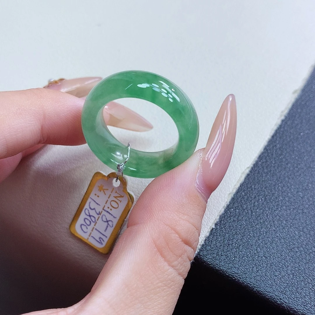 未镶嵌戒指翡翠18-19号