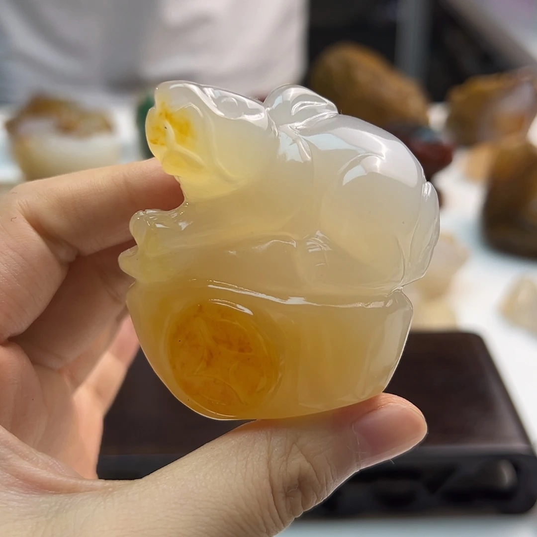 玛瑙/玉髓未镶嵌颈饰