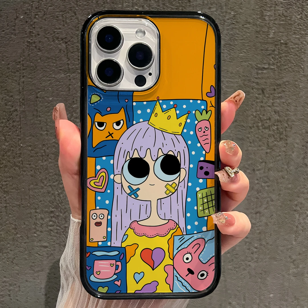 【AI键保护】皇冠女孩适用苹果17promax手机壳iphone17新款创意