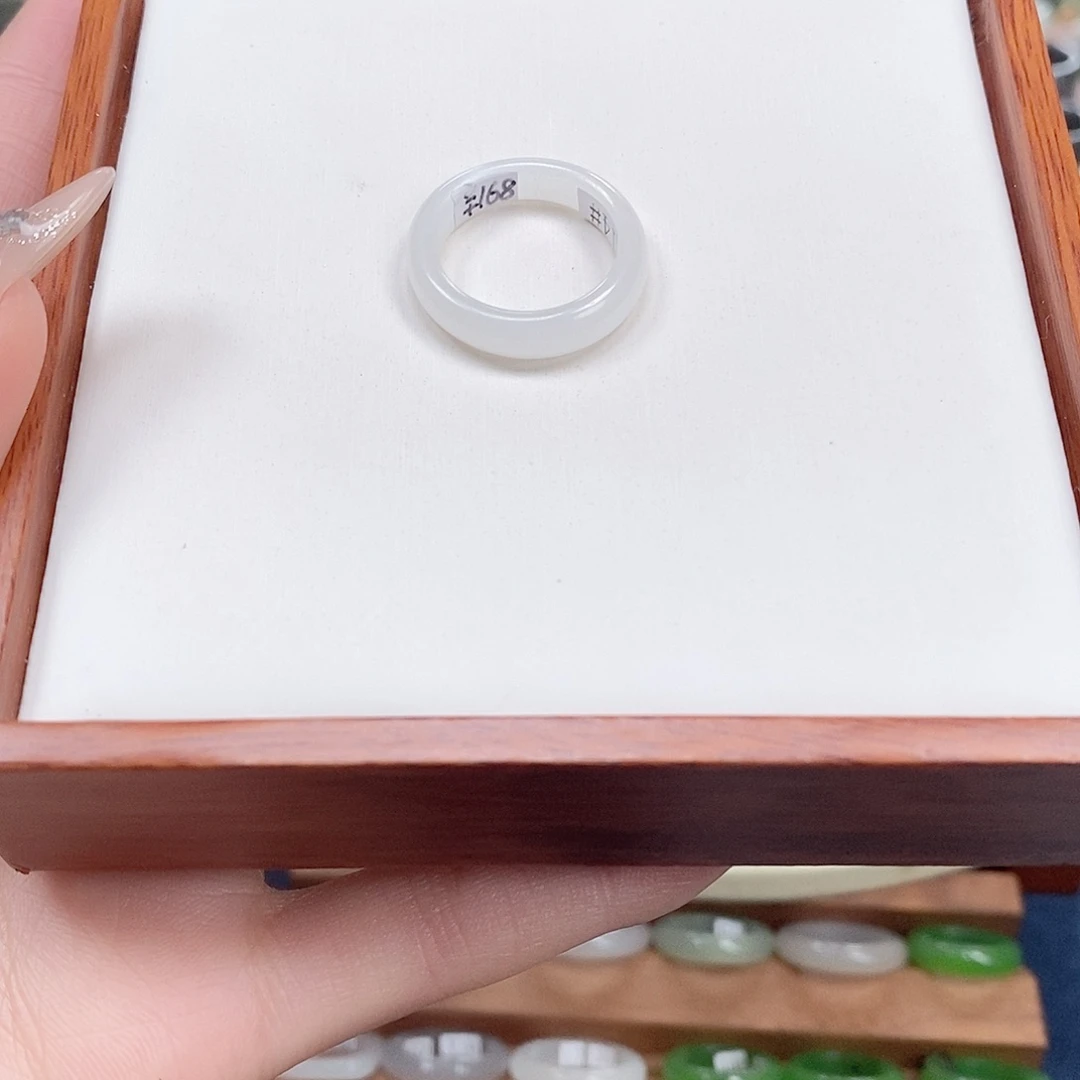 和田玉戒指未镶嵌晓****）专拍5-17.0